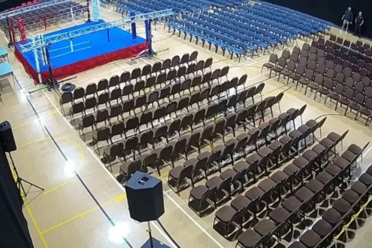 Listowel Community Centre event set-up