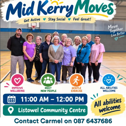 line dancing classes at Listowel Community Centre