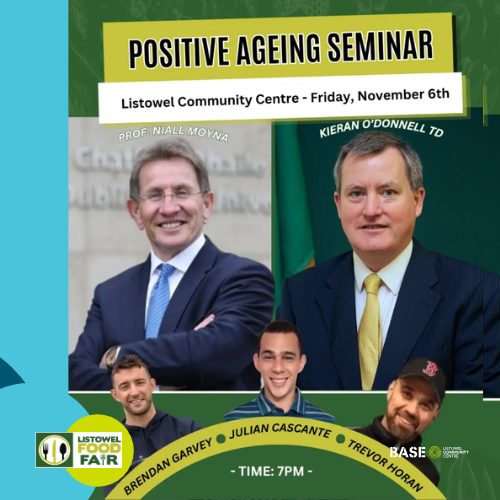 Listowel Food Fair Positive Ageing Seminar at Listowel Community Centre
